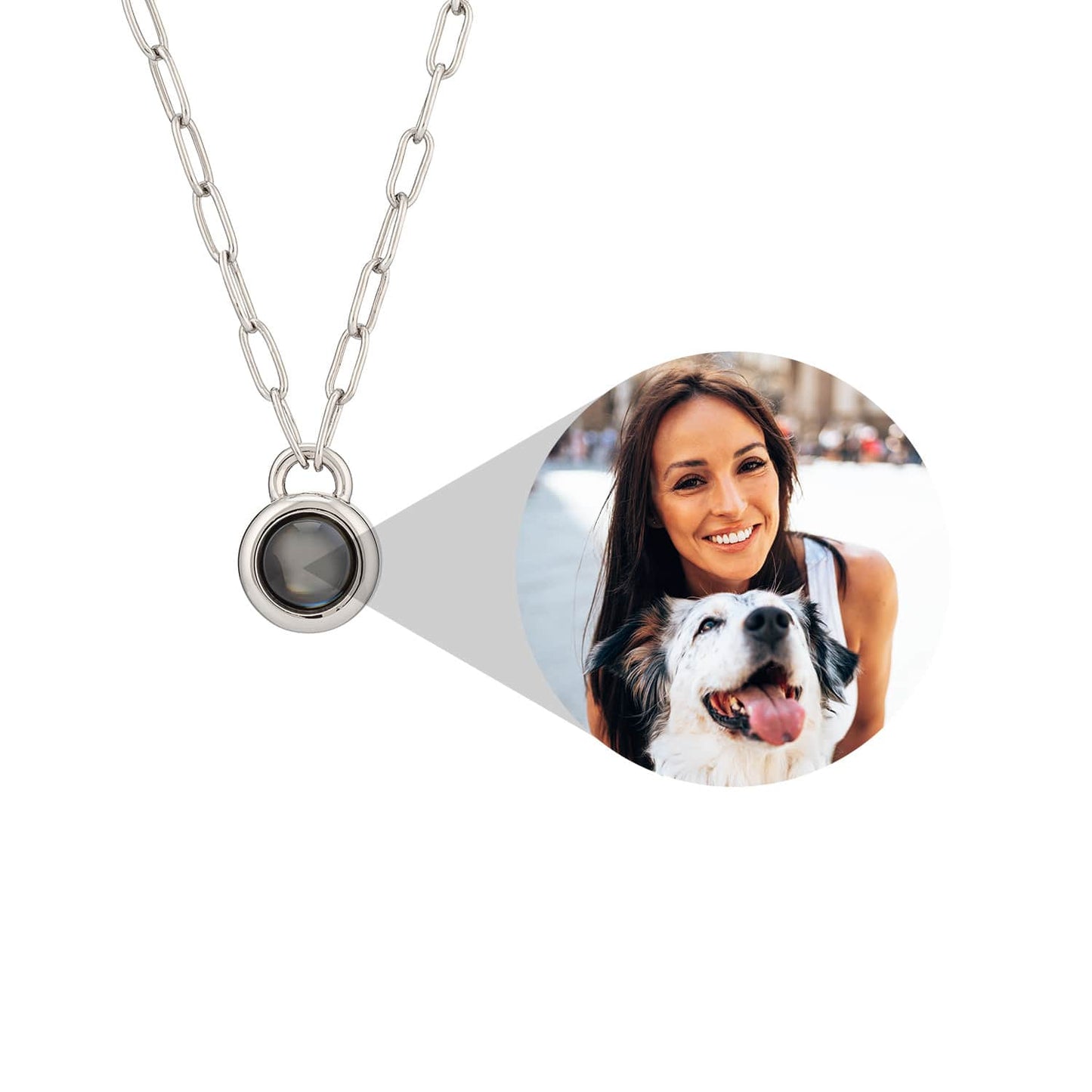 Collana con Catena a Trombone