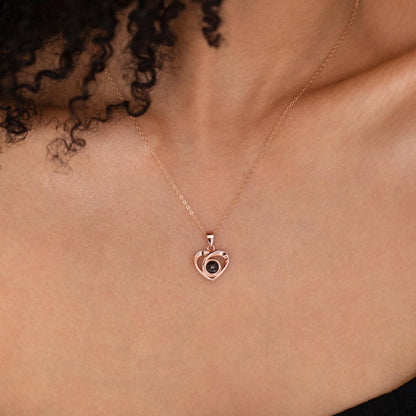 Collana Foto a Cuore