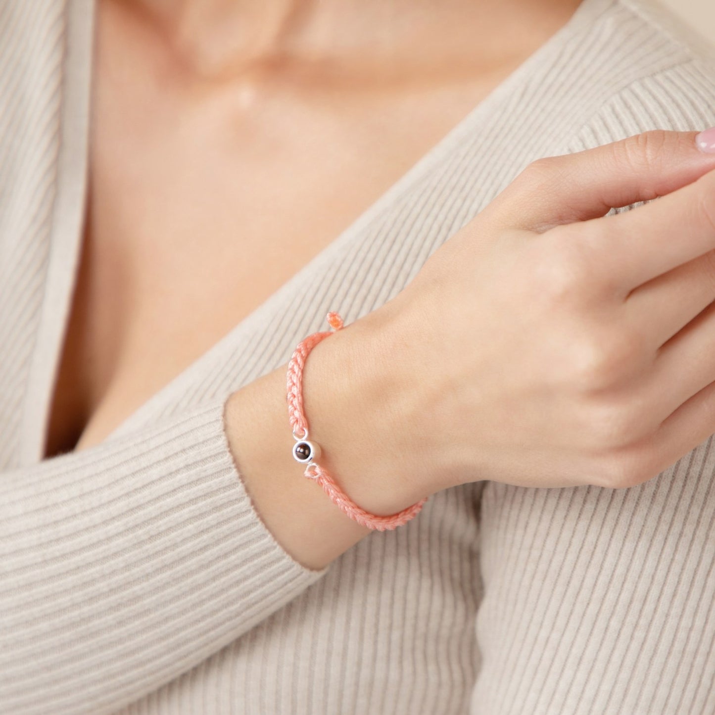 Bracciale Foto Corda